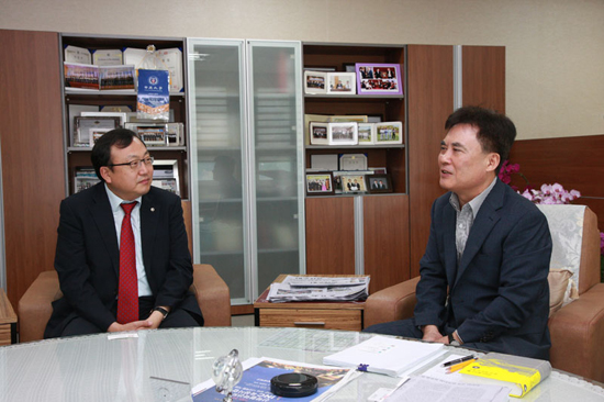 2014-07-21 한국은행 대구경북본부 성병희본부장 접견 이미지